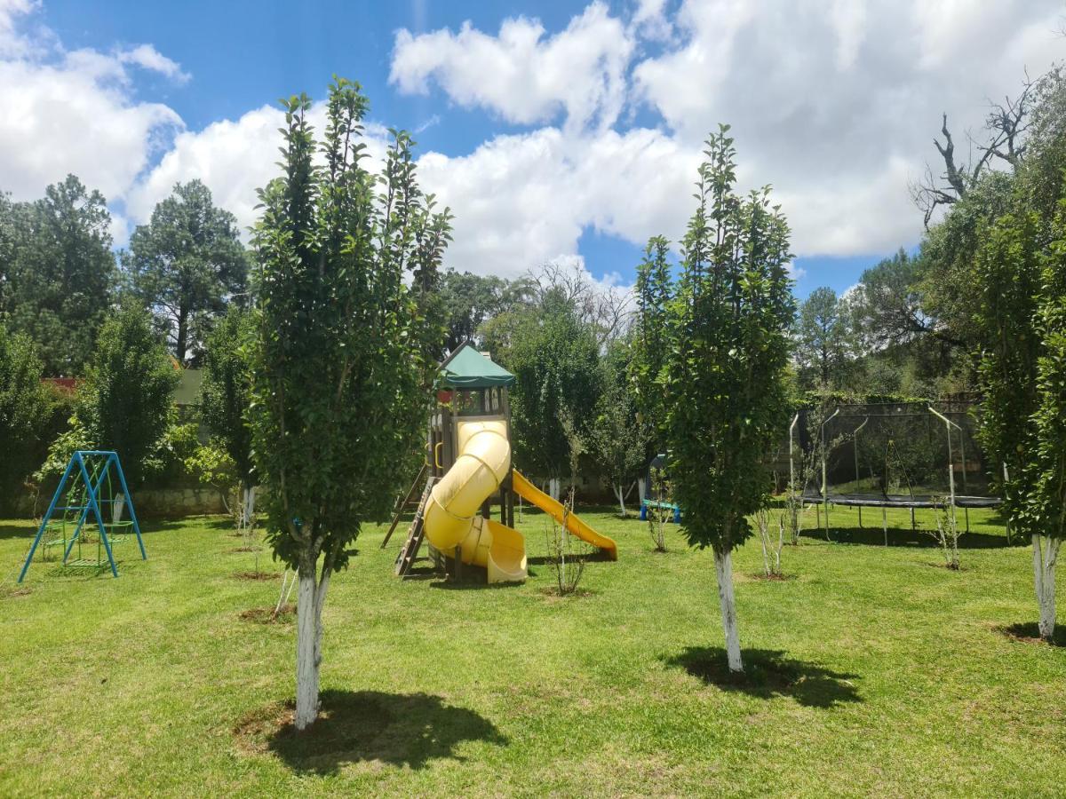Finca Los Angeles Hospederia & Sociales Huasca de Ocampo Dış mekan fotoğraf