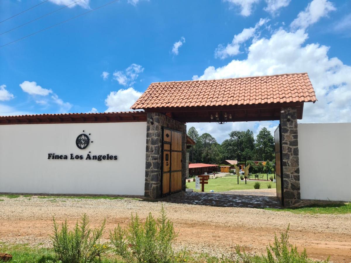 Finca Los Angeles Hospederia & Sociales Huasca de Ocampo Dış mekan fotoğraf