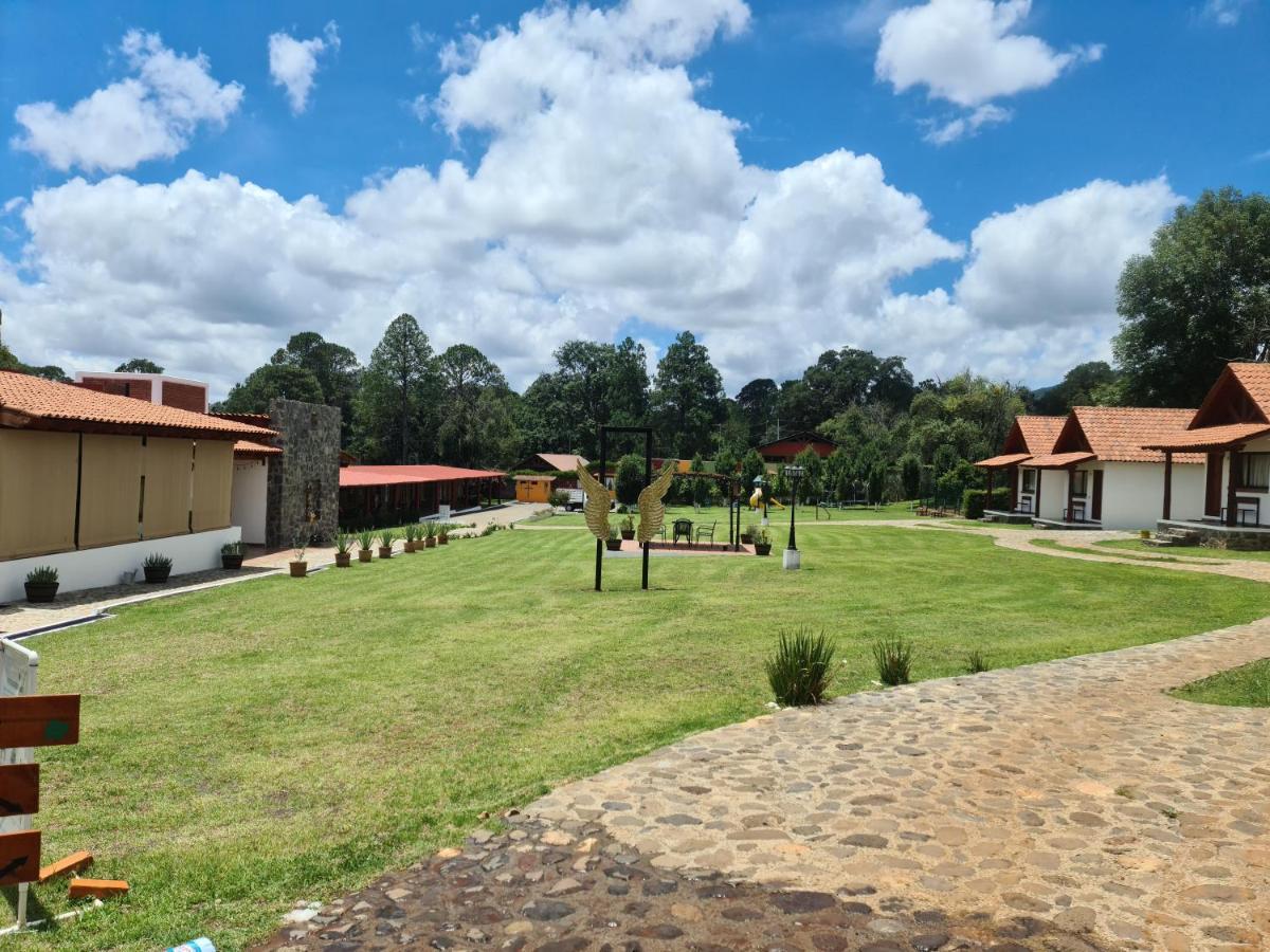 Finca Los Angeles Hospederia & Sociales Huasca de Ocampo Dış mekan fotoğraf