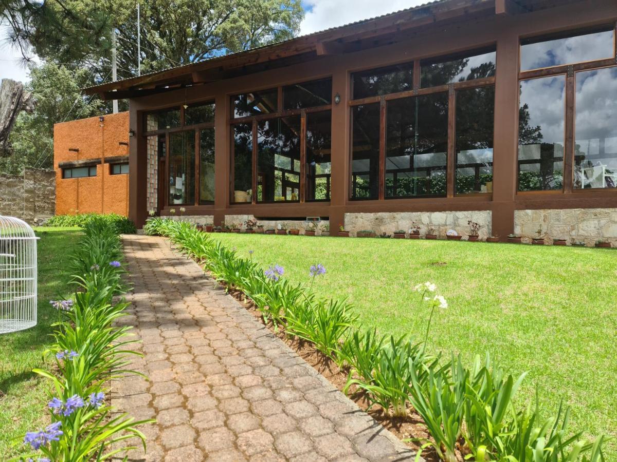 Finca Los Angeles Hospederia & Sociales Huasca de Ocampo Dış mekan fotoğraf