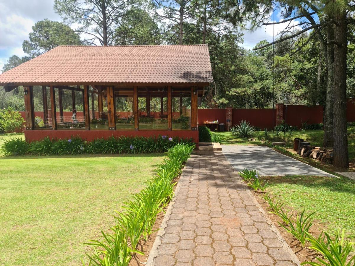 Finca Los Angeles Hospederia & Sociales Huasca de Ocampo Dış mekan fotoğraf