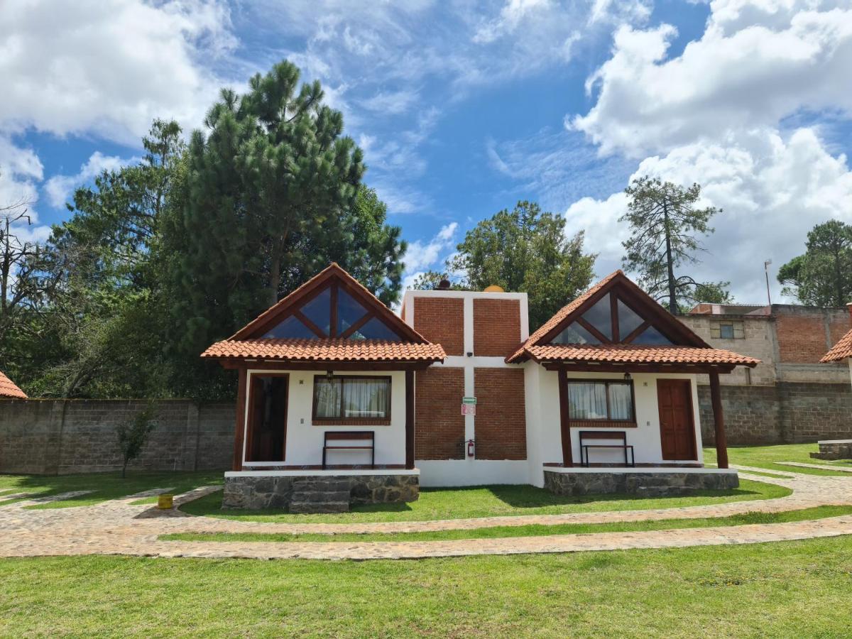 Finca Los Angeles Hospederia & Sociales Huasca de Ocampo Dış mekan fotoğraf