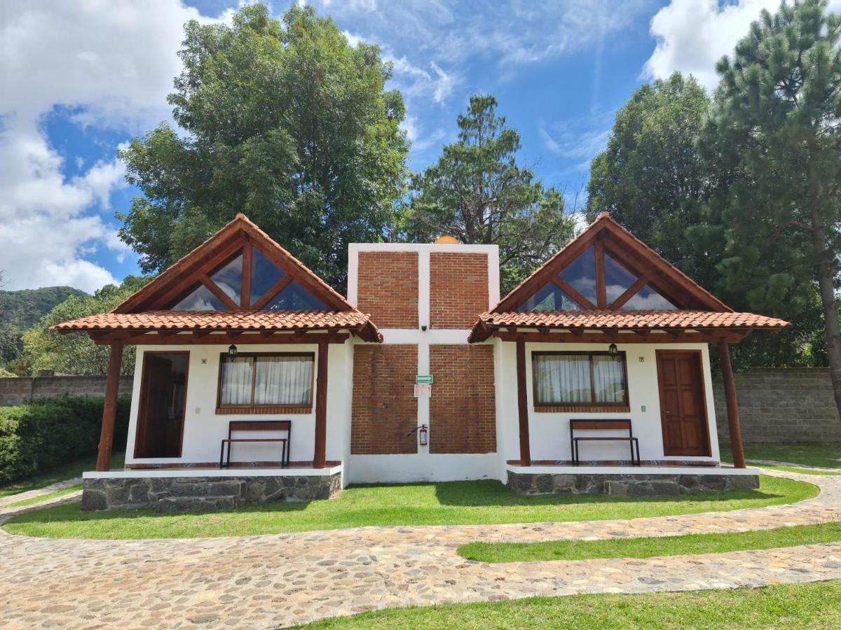 Finca Los Angeles Hospederia & Sociales Huasca de Ocampo Dış mekan fotoğraf