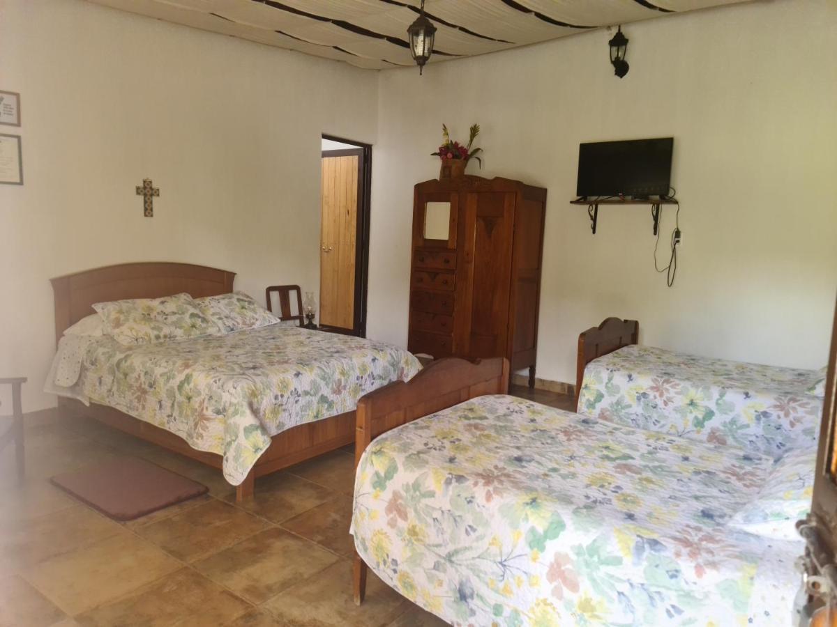 Finca Los Angeles Hospederia & Sociales Huasca de Ocampo Dış mekan fotoğraf