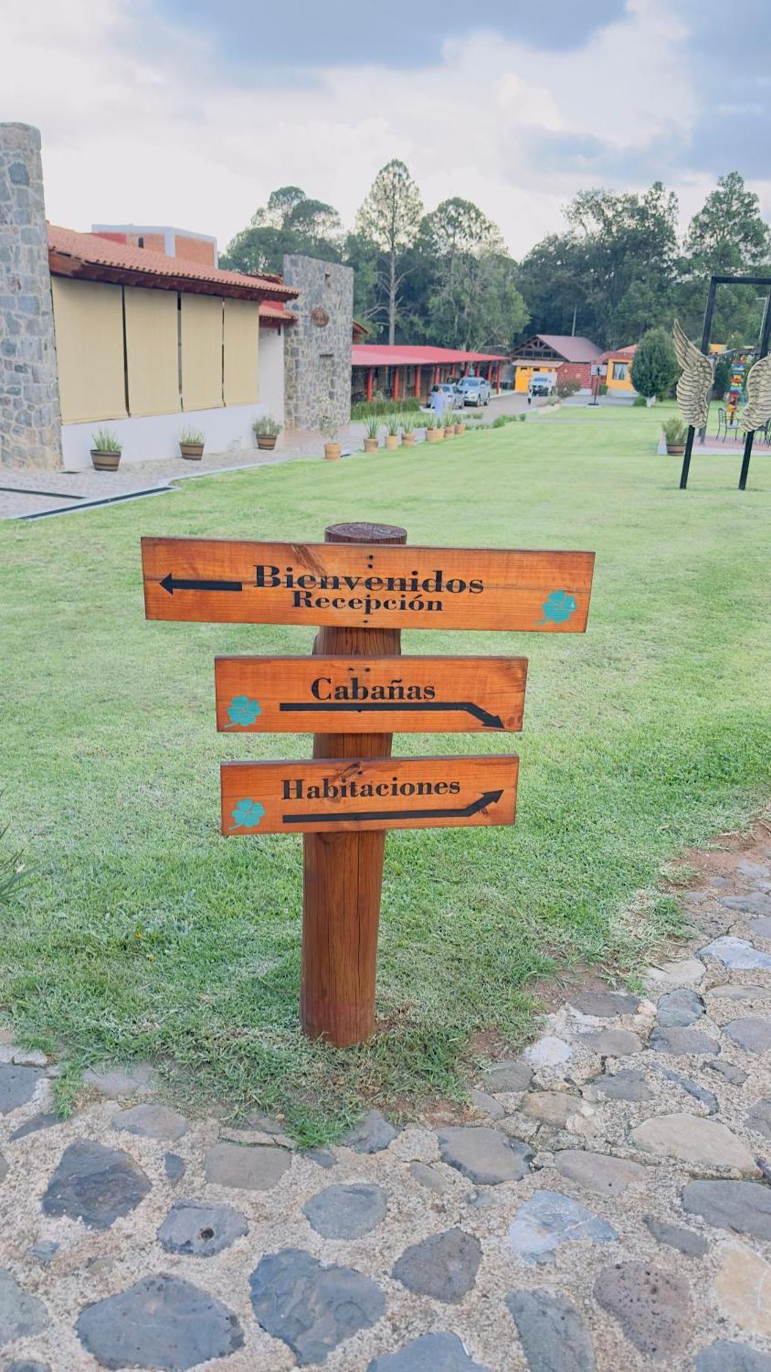 Finca Los Angeles Hospederia & Sociales Huasca de Ocampo Dış mekan fotoğraf