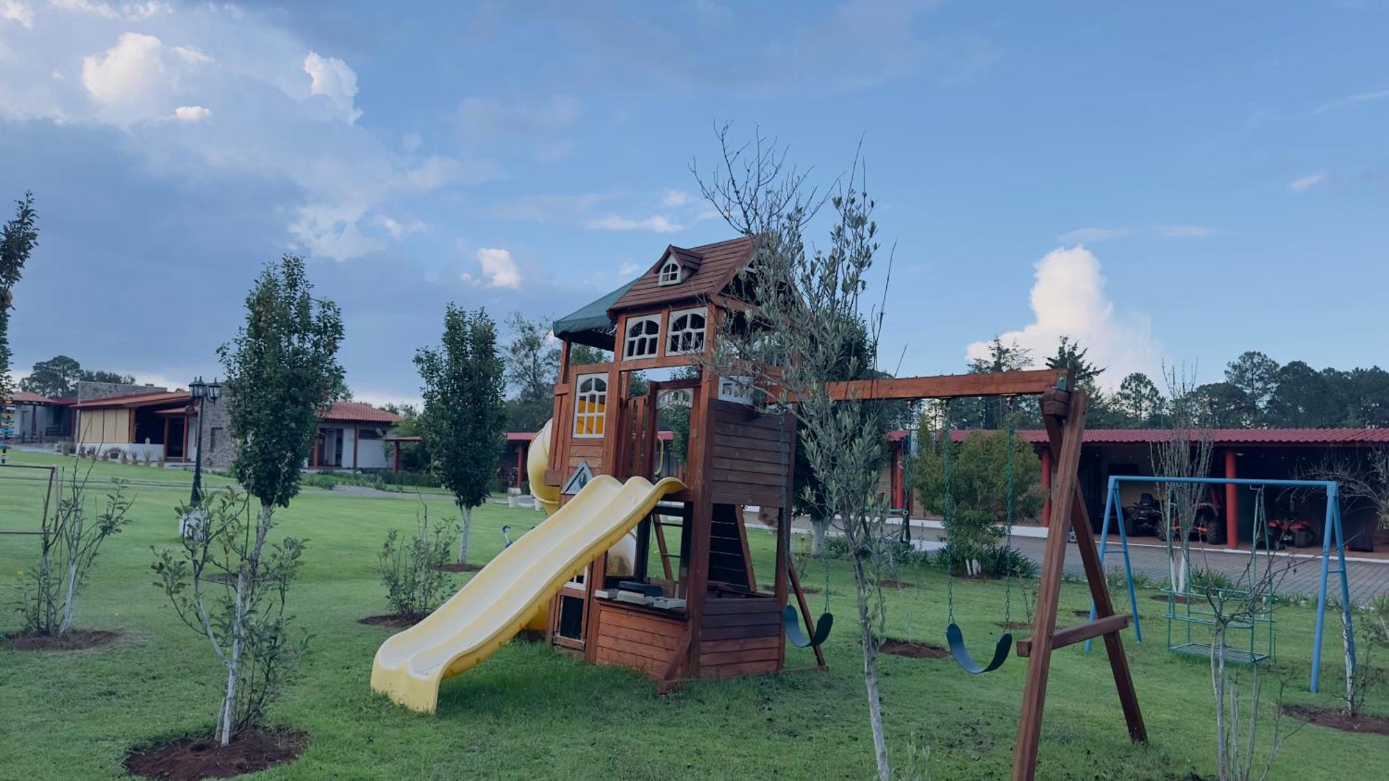 Finca Los Angeles Hospederia & Sociales Huasca de Ocampo Dış mekan fotoğraf