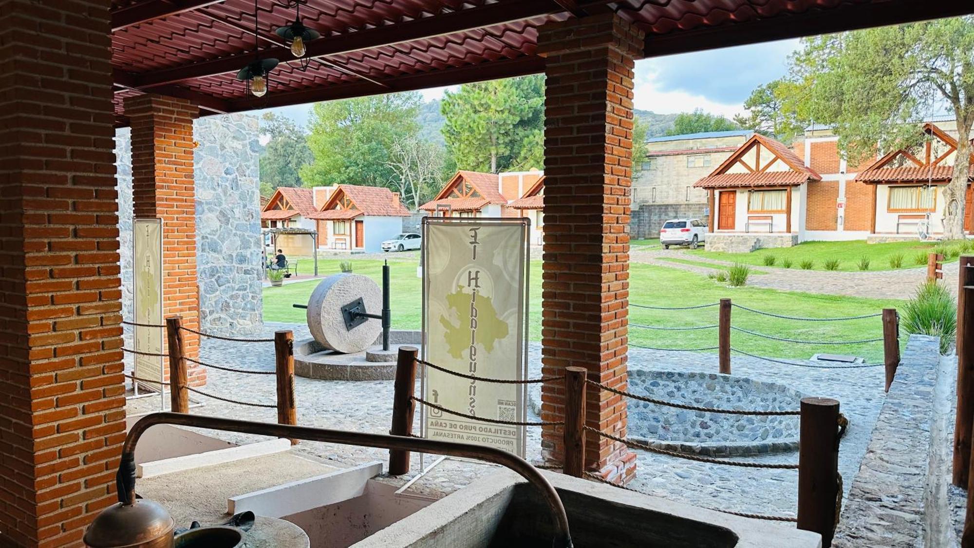 Finca Los Angeles Hospederia & Sociales Huasca de Ocampo Dış mekan fotoğraf
